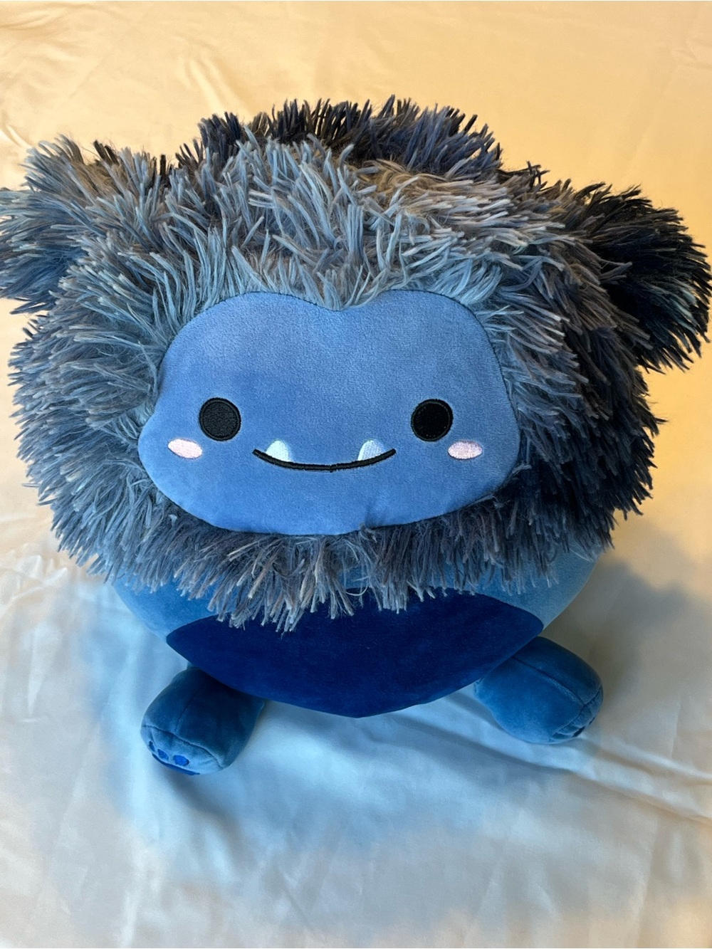 Squishmallows Dani Bigfoot 12 inch Navy Blue Yeti Plush Cute Soft